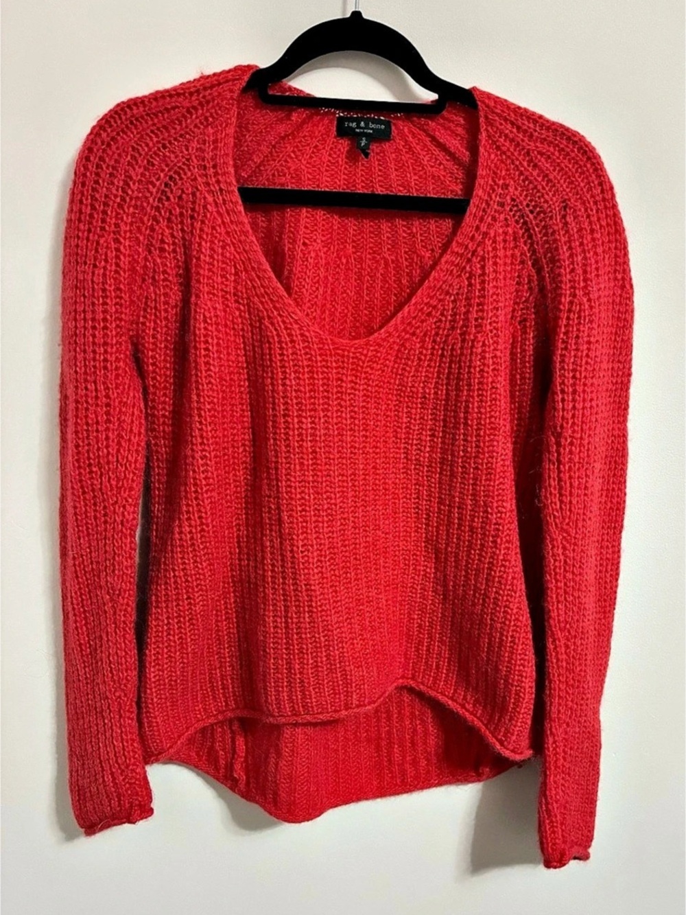 rag & bone Joseph V-Neck Sweater Size Small Petite